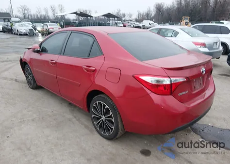 2015 Toyota Corolla S Plus from USA, damaged, VIN 2T1BURHE0FC238656